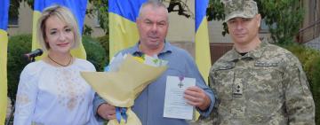 Захисник острова Зміїний отримав відзнаку «За незламність»