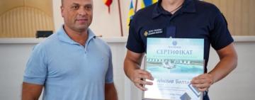 Напередодні Дня Незалежності рятувальник з Білгорода-Дністровського став лауреатом премії міського голови