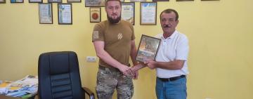 Сільський голова Маразліївської громади отримав подяку від 3-го штурмового загону