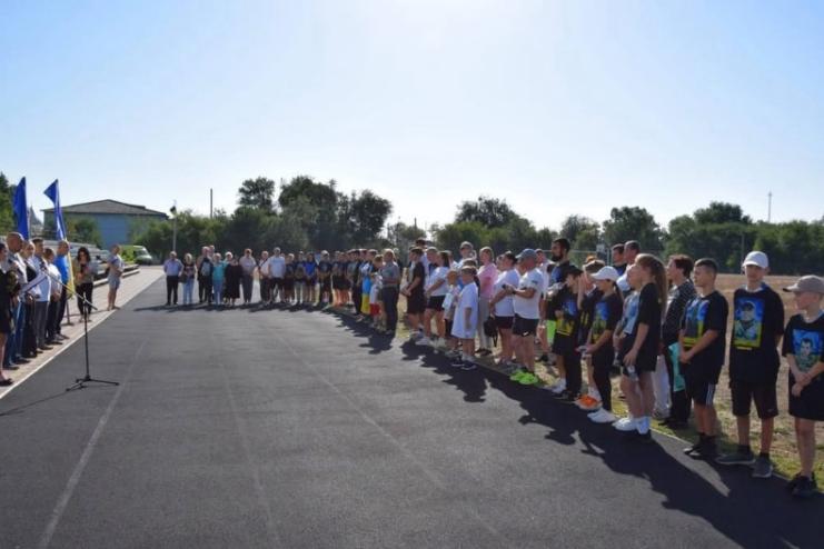 Саратська громада вдруге долучилася до патріотичного забігу «Шаную воїнів. Біжу за Героїв України»