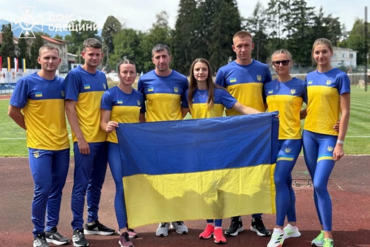 Одеські рятувальники тріумфували на чемпіонаті Європи з пожежно-прикладного спорту