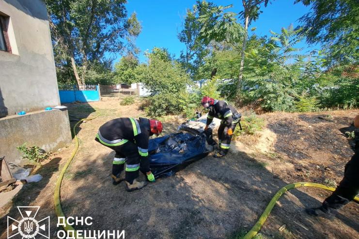 У нічній пожежі в Сараті загинуло двоє людей