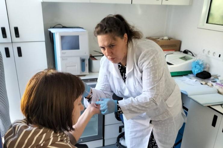 В Арцизькій громаді «мобільна клініка» надала допомогу внутрішньо переміщеним особам