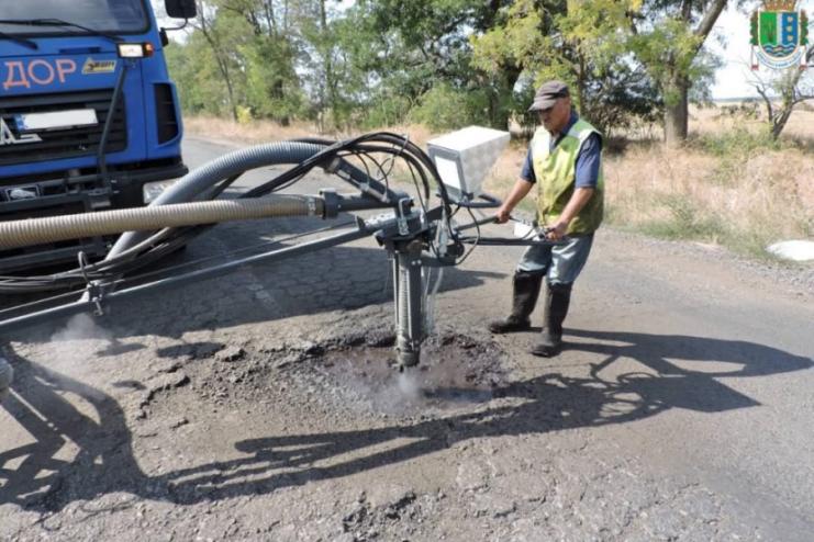 Тривають роботи з приведення у проїзний стан ділянки автотраси Т-16-07 між Ізмаїлом і Старою Некрасівкою