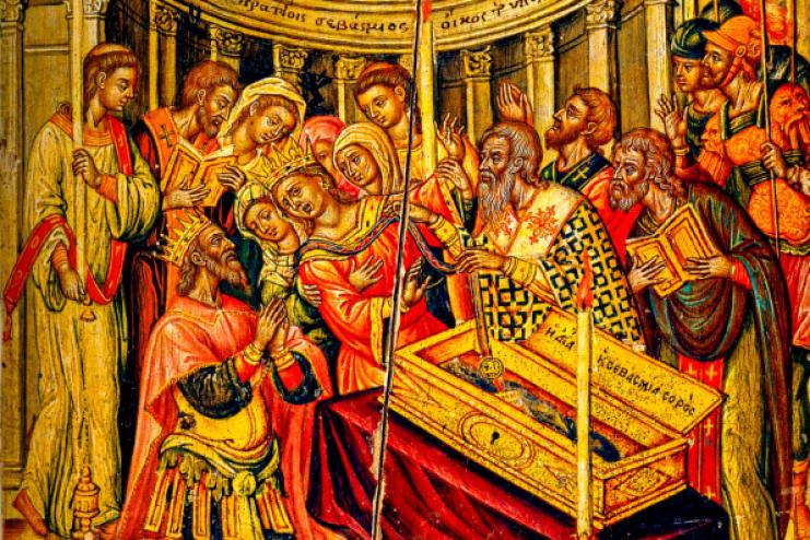 13 вересня. Положення поясу Пресвятої Богородиці 