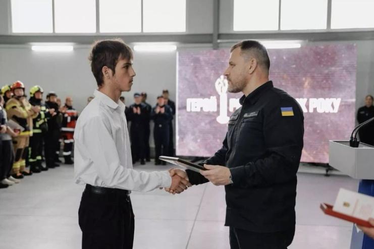 16-річний хлопець з Білгород-Дністровського став лауреатом акції «Герой — рятувальник року»