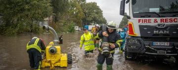 Надзвичайна ситуація в Одесі: у місті триває ліквідація наслідків негоди