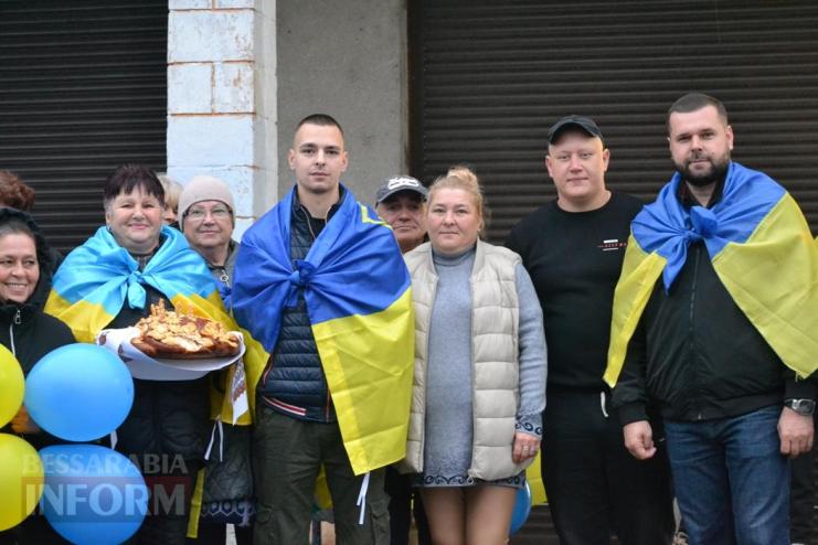 Повернення Героя: до Кілії з полону повернувся 22-річний нацгвардієць Андрій Назаров