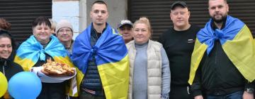 Повернення Героя: до Кілії з полону повернувся 22-річний нацгвардієць Андрій Назаров