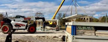 На місці руйнувань — нове життя: у Дивізійській громаді будують сучасну амбулаторію