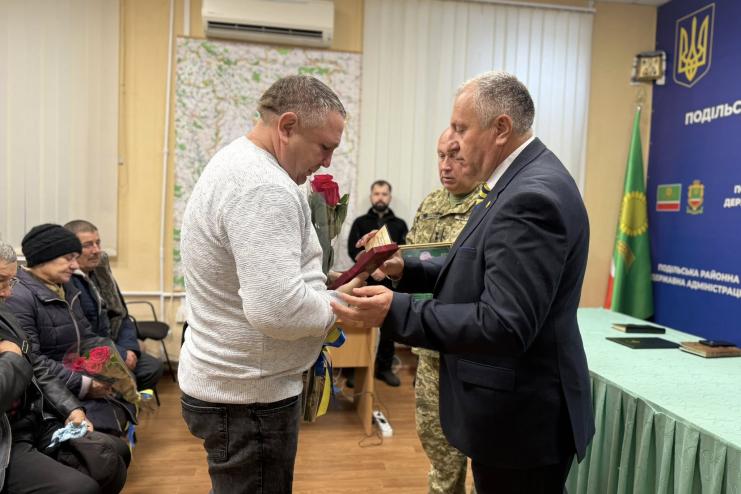 На Одещині сім’ям полеглих прикордонників вручили державні нагороди