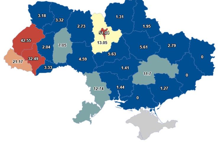 До бюджету Одещини надійшло понад 12 мільйонів гривень туристичного збору