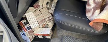На Болградщині прикордонники виявили цигарки, сховані під ковдрою