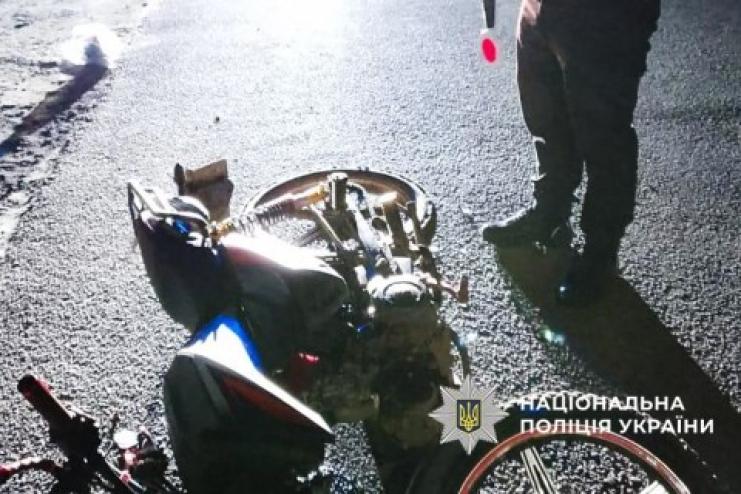 На Одещині неповнолітній водій мотоцикла травмував матір і доньку
