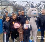Поліцейські Одещини привітали з днем народження сина загиблого колеги Микиту Магла