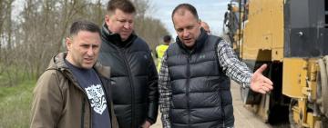 На автошляху Т-16-08 стартували аварійні роботи: Арцизька громада отримає якісніший і безпечніший рух