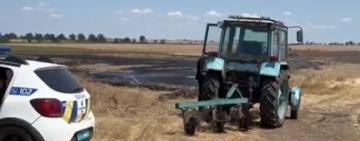 Поліцейські завершили розслідування щодо умисного підпалу сільськогосподарських земель у Татарбунарській громаді