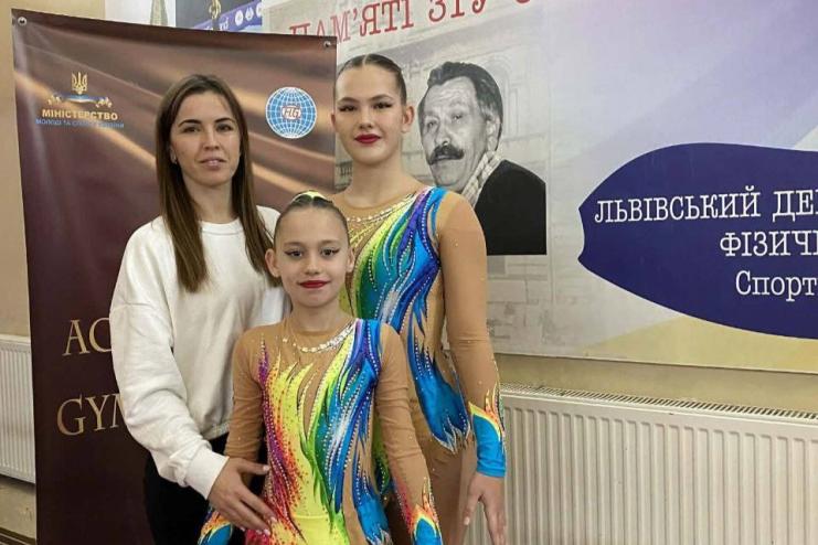 Арцизькі акробатки серед найкращих в Україні: Анастасія Дойжа та Софія Андрюшко вибороли нагороди на Чемпіонаті України