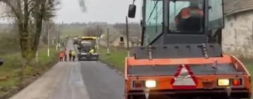 В Арцизькій громаді триває ремонт траси державного значення Арциз — Болград