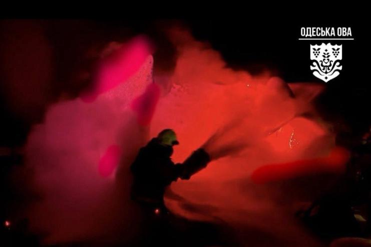 Ворог знову атакував ударними безпілотниками об’єкти цивільного призначення на Одещині