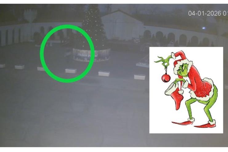 Бессарабський Грінч на мінімалках: як в Арцизі «нічний герой» посягнув на міську ялинку