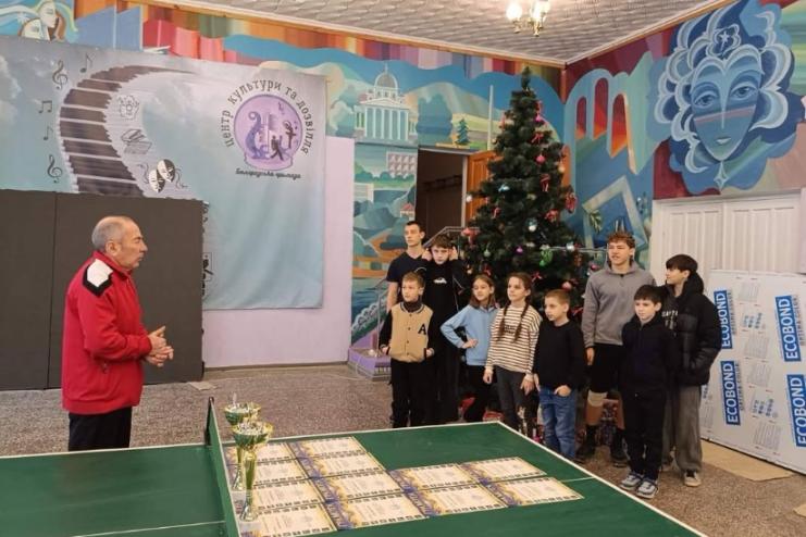 Новорічний тріумф юних тенісистів — у Болграді відбувся святковий турнір