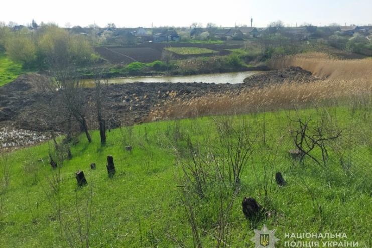 Житель Болградського району отримав умовний термін за незаконно викопане озеро на землях водного фонду
