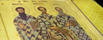 12 лютого. Собор вселенських святителів і вчителів Василія Великого, Григорія Богослова та Іоанна Златоустого