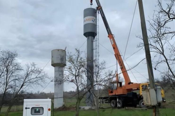 В Арцизі за підтримки IsraAID оновлюють систему водопостачання