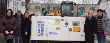 Саратська громада отримала потужний генератор від Тайваню