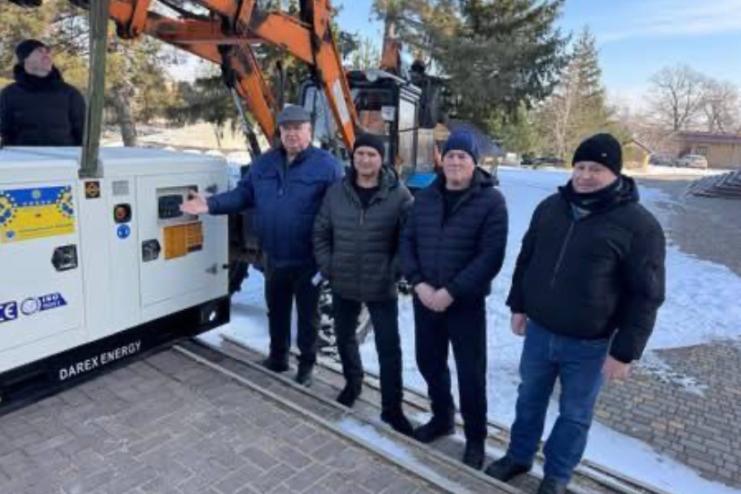Кулевчанська громада отримала дизельний генератор за підтримки міжнародних партнерів