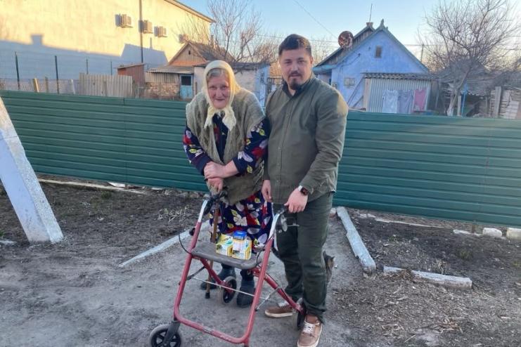 Мешканці Арциза отримали адресну гуманітарну допомогу