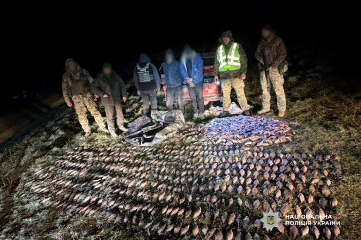 На Ізмаїльщині викрили браконьєрів: збитки державі становлять майже 2,4 мільйона гривень