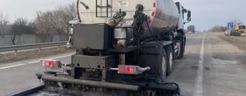 На Одещині вже відновили понад 150 тисяч «квадратів» доріг