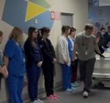 У «Охматдиті»  провели коридор пошани для 13-річного Івана, який після смерті врятував життя чотирьом людям