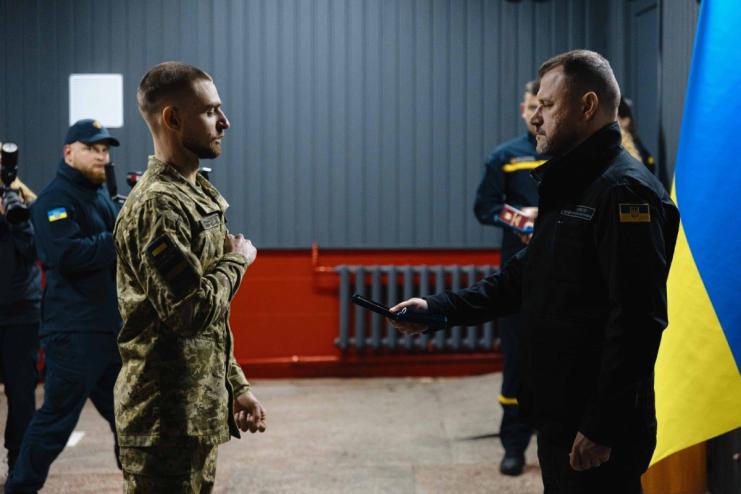 Одеса: Ігор Клименко відзначив прикордонників за мужність і службу