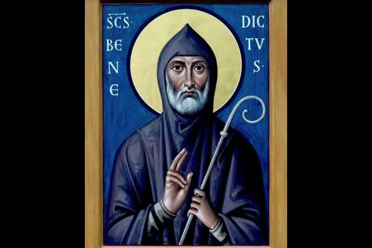 27 березня. Пам'ять преподобного Венедикта Нурсійського