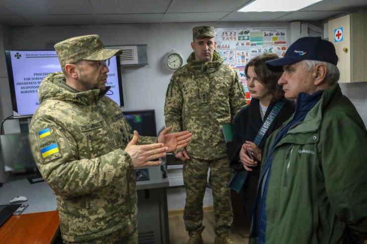 Сенатор США ознайомився з роботою прикордонників на Одещині