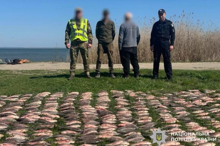 Поліцейські викрили жителя Білгород-Дністровського району у браконьєрстві на Дністровському лимані