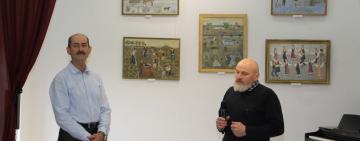 «Життя в палітрах»: в Арцизі відкрили виставку пам’яті художника Дмитра Дьошина