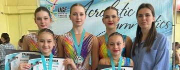 Арцизькі акробатки здобули золото і срібло на чемпіонаті Одеської області