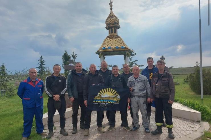 Арцизькі комунальники  долучилися до укріплення позицій у Краматорську