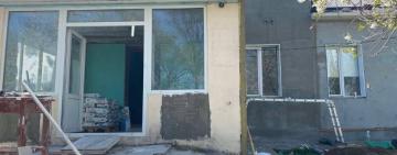 В Арцизькій громаді триває капітальний ремонт Задунаївської амбулаторії