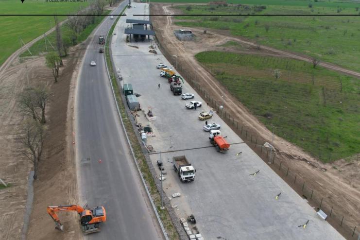 Одеська область: триває модернізація прикордонної інфраструктури на М-15