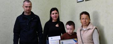 У Павлівській громаді привітали сина зниклого безвісти Героя з Днем народження