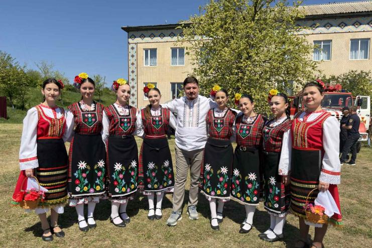 У Яровому відзначили Георгіїв день: із болгарськими традиціями, теплими зустрічами та подарунками для рятувальників від Благодійного фонду