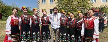 У Яровому відзначили Георгіїв день: із болгарськими традиціями, теплими зустрічами та подарунками для рятувальників від Благодійного фонду
