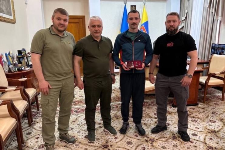 Ветерана та призера Ігор Нескорених з Одещини нагородили орденом «За заслуги»