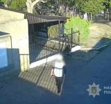 Поліцейські встановили та розшукали зловмисника, який пошкодив надмогильні хрести на одному з кладовищ в Одесі