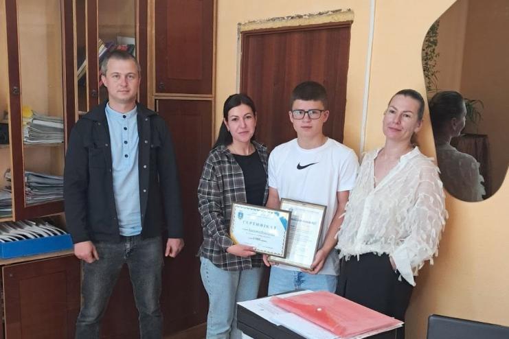 У Павлівській громаді привітали з днем народження сина загиблого Захисника